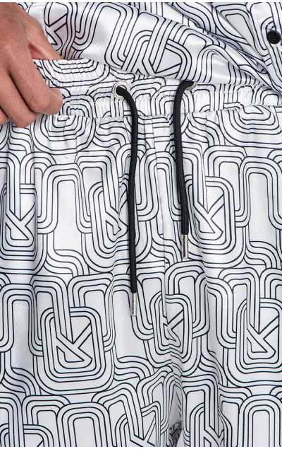 Gianni Kavanagh White Paradiso Shorts