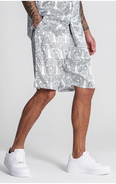 Gianni Kavanagh White Paradiso Shorts