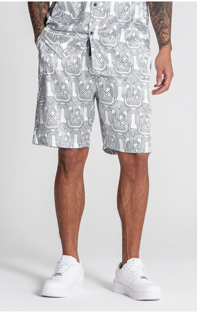 Gianni Kavanagh White Paradiso Shorts