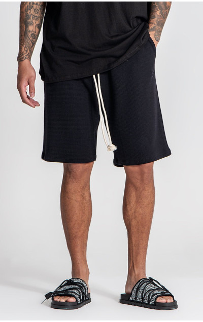 Gianni Kavanagh Black Tropicana Shorts