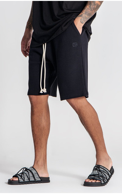 Gianni Kavanagh Black Tropicana Shorts