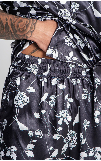 Gianni Kavanagh Black Los Felices Shorts