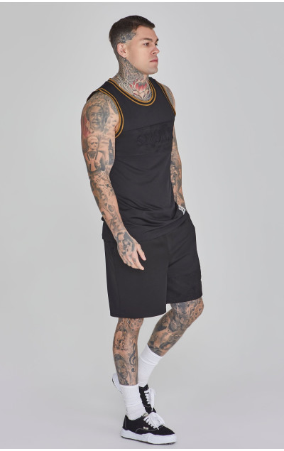 Sik Silk Black Dynamic Shorts