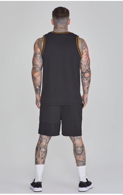 Sik Silk Black Dynamic Shorts