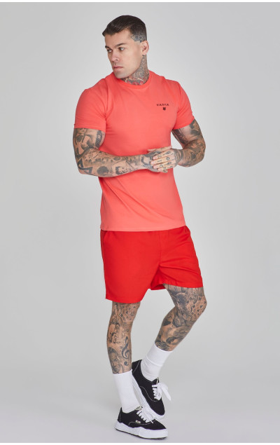 Sik Silk Męskie Pomarańczowe Kąpielówki