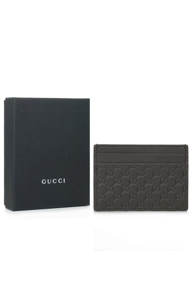 Gucci Brown Signature Cardholder