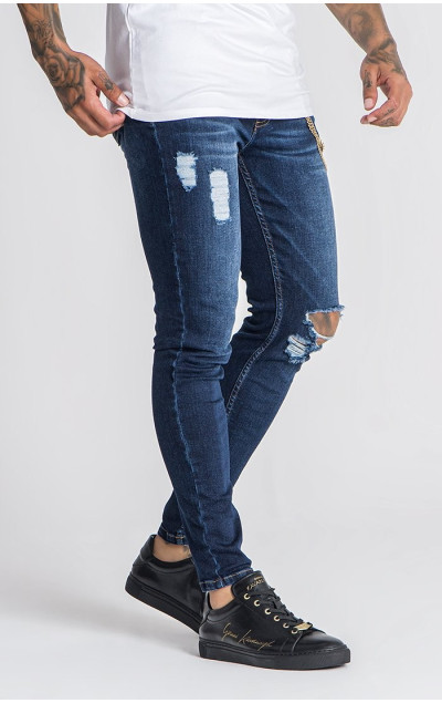 Gianni Kavanagh Dark Blue Rebirth Jeans