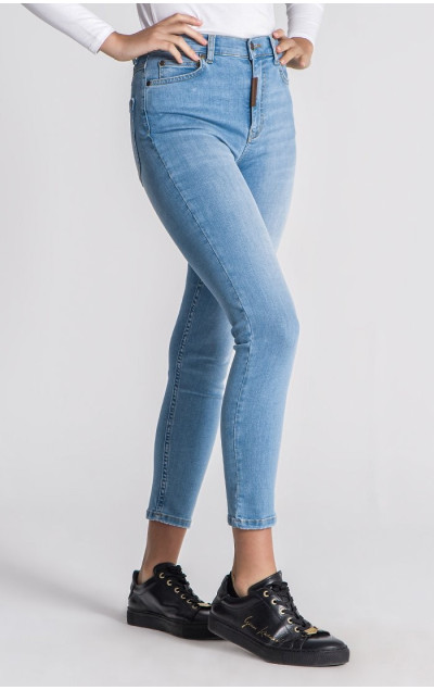 Gianni Kavanagh Dámske Svetlo Modré GK Skinny Jeansy