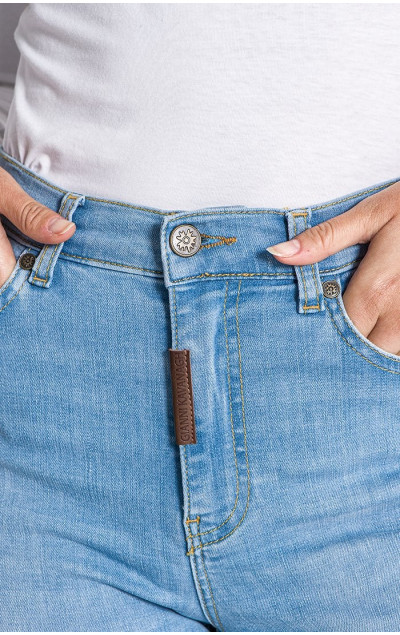 Gianni Kavanagh Damskie Jasnoniebieskie Spodnie Dżinsowe GK Skinny