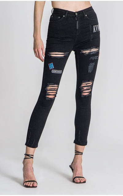 Gianni Kavanagh Black Lucifer Jeans