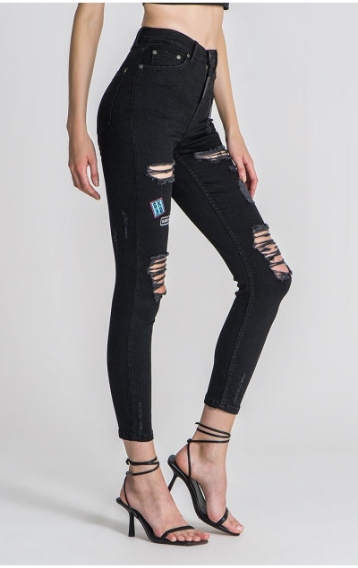 Gianni Kavanagh Black Lucifer Jeans