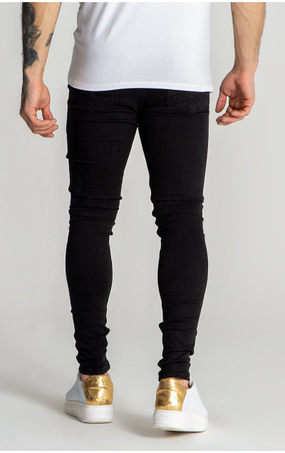 Gianni Kavanagh Black Core Destroyed Jeans