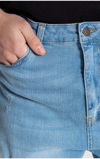 Gianni Kavanagh Light Blue Alien Carrot Jeans