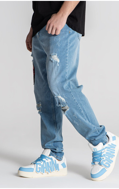 Gianni Kavanagh Light Blue Alien Carrot Jeans