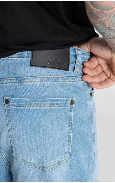 Gianni Kavanagh Light Blue Alien Carrot Jeans