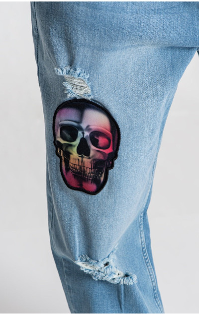 Gianni Kavanagh Light Blue Alien Carrot Jeans