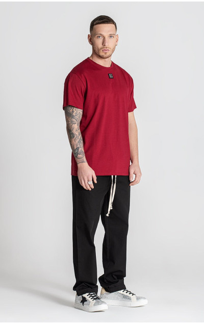 Gianni Kavanagh Burgundy Core Tee