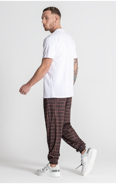 Gianni Kavanagh Pánske Biele Tričko Core
