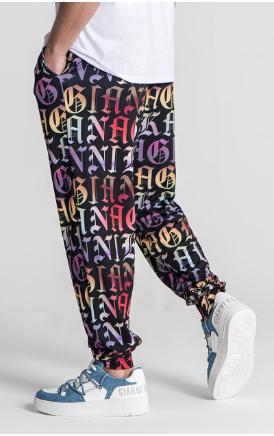 Gianni Kavanagh Multicolor Alien Joggers