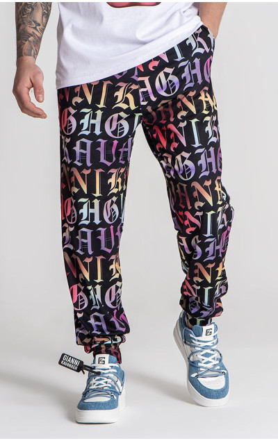 Gianni Kavanagh Multicolor Alien Joggers