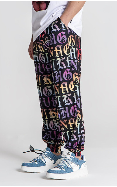 Gianni Kavanagh Multicolor Alien Joggers