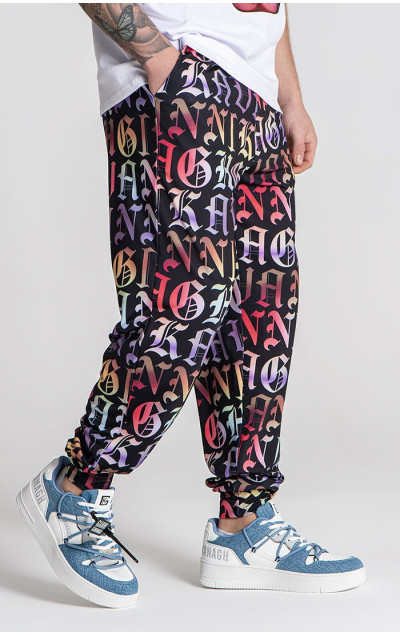 Gianni Kavanagh Multicolor Alien Joggers