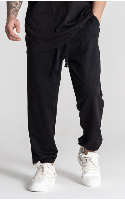 Gianni Kavanagh Męskie Czarne Spodnie Dresowe Unity Loose