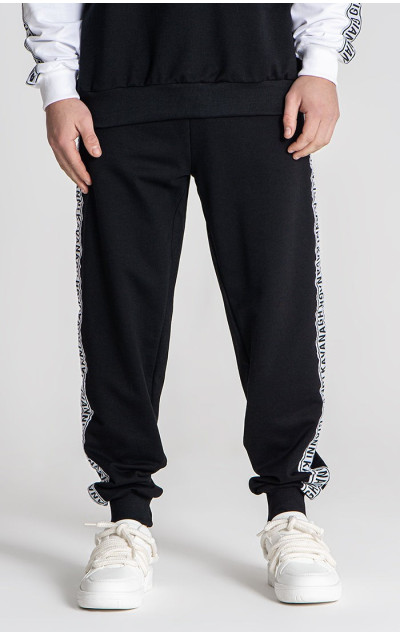 Gianni Kavanagh Black Partition Joggers