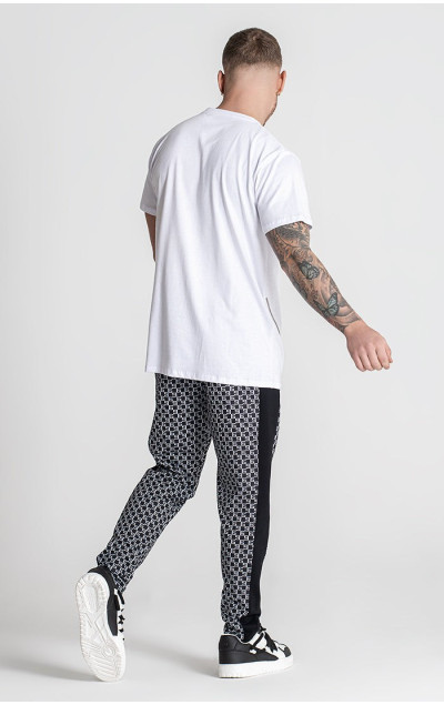 Gianni Kavanagh Pánske Biele Tričko Zipper