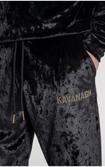 Gianni Kavanagh Pánske Čierne Tepláky Precious