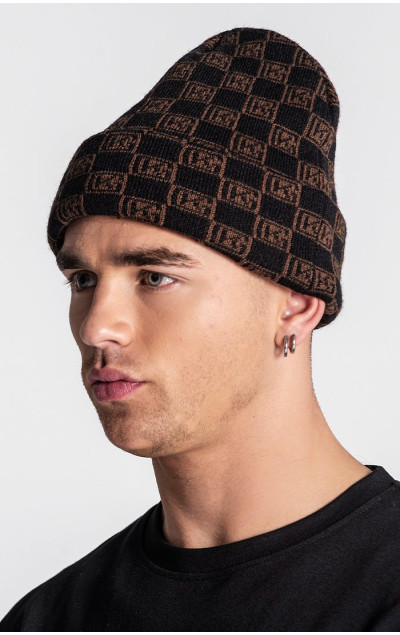 Gianni Kavanagh Brown Clone Beanie