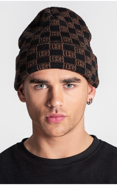 Gianni Kavanagh Brown Clone Beanie