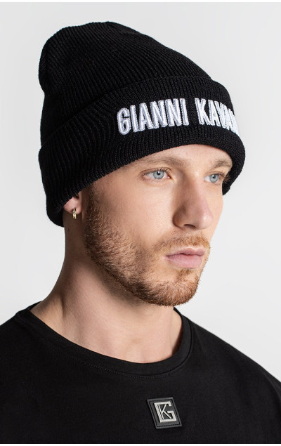 Gianni Kavanagh Black Core Beanie