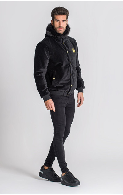 Gianni Kavanagh Black Gatsby Velvet Jacket