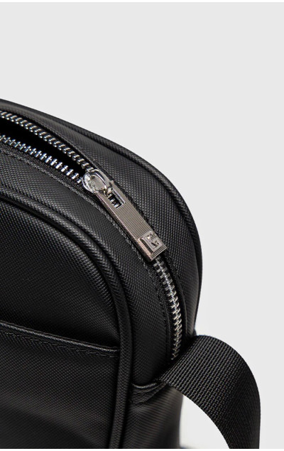 Gianni Kavanagh Black ID Vertical Shoulder Bag