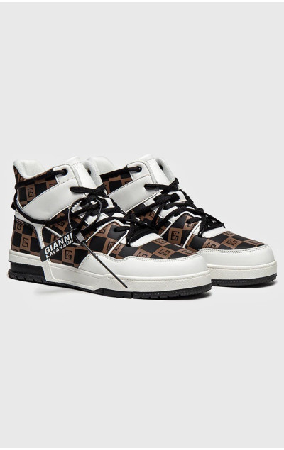 Gianni Kavanagh Brown Clone Sneakers