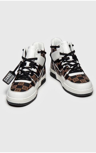 Gianni Kavanagh Brown Clone Sneakers