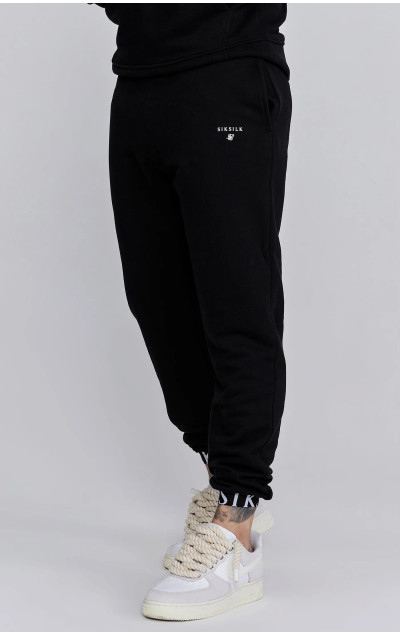 Sik Silk Men's Black Joggers