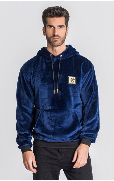 Gianni Kavanagh Blue iD Sherpa Hoodie