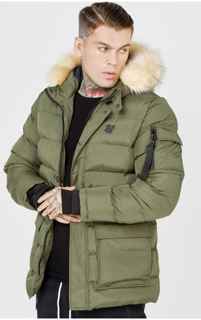 Sik Silk Pánská Khaki Parka Expedition