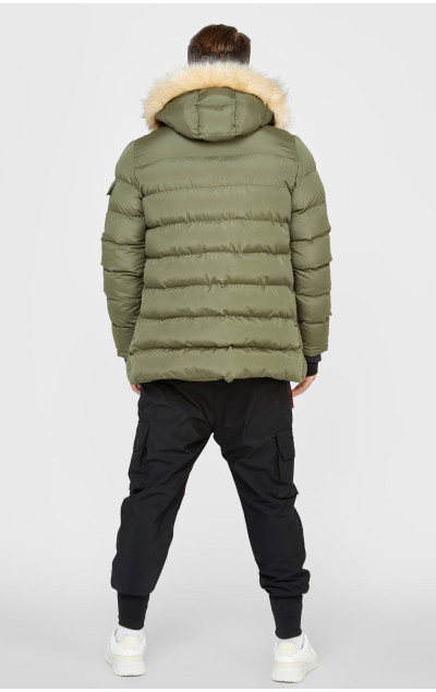 Sik Silk Khaki Expedition Parka
