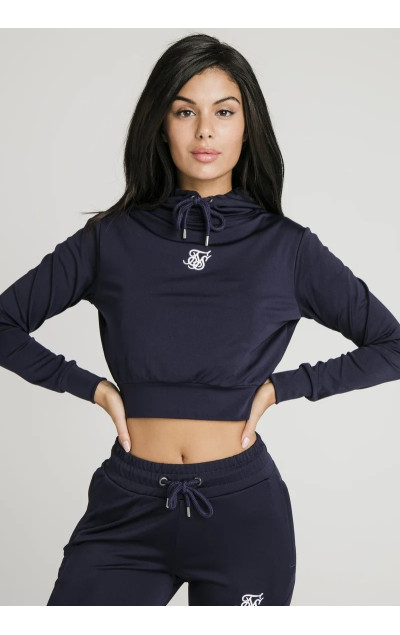 Sik Silk Zonal Track Top Blue