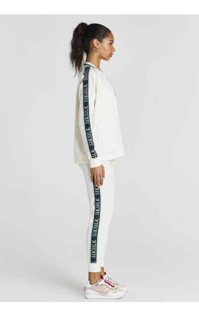 Sik Silk Dámský Béžový Bomber Luxe Club