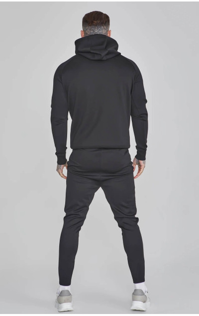 Sik Silk Pánská Černá Mikina Essentials Poly