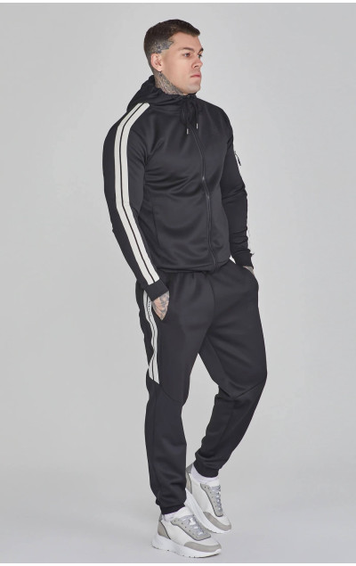 Sik Silk Męska Czarna Bluza na Zamek