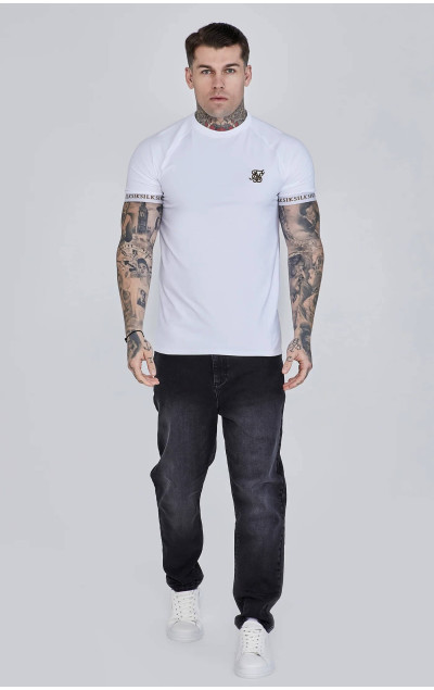 Sik Silk White Tech T-Shirt