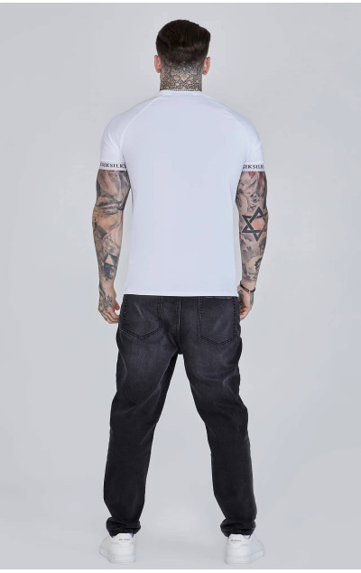 Sik Silk White Tech T-Shirt