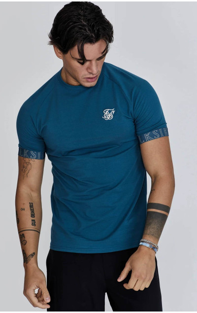 Sik Silk Blue Tech T-Shirt