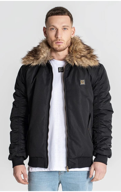Gianni Kavanagh Black Core Bomber Jacket
