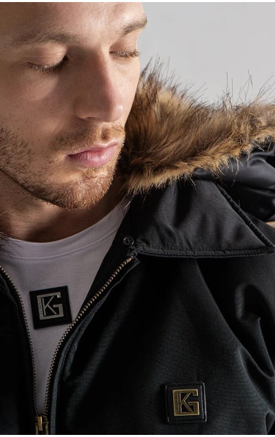 Gianni Kavanagh Black Core Bomber Jacket